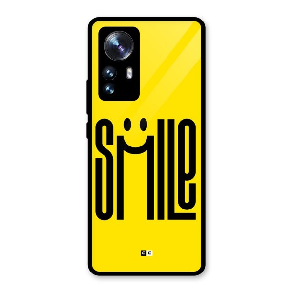 Awesome Smile Glass Back Case for Xiaomi 12 Pro
