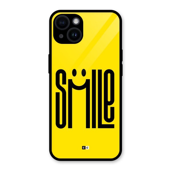 Awesome Smile Glass Back Case for iPhone 14