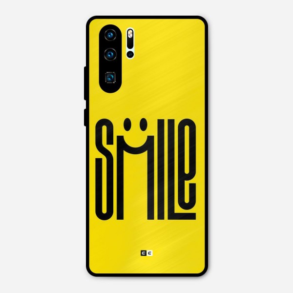 Awesome Smile Metal Back Case for Huawei P30 Pro