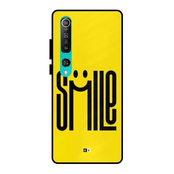 Awesome Smile Metal Back Case for Mi 10