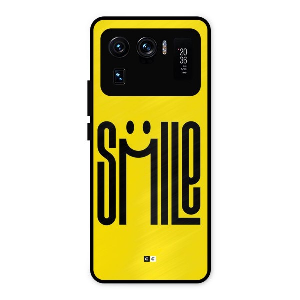 Awesome Smile Metal Back Case for Mi 11 Ultra