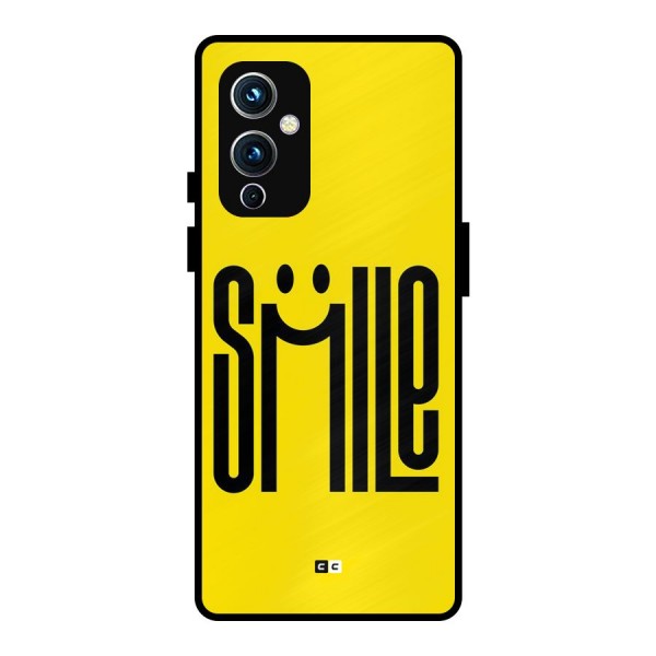 Awesome Smile Metal Back Case for OnePlus 9
