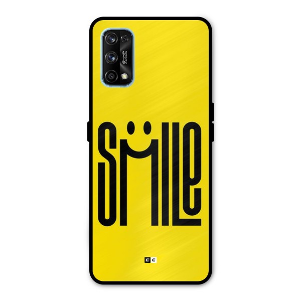 Awesome Smile Metal Back Case for Realme 7 Pro