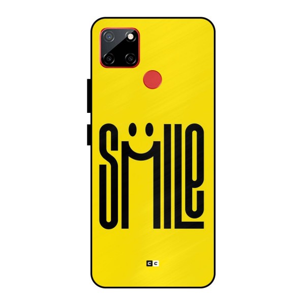 Awesome Smile Metal Back Case for Realme C12