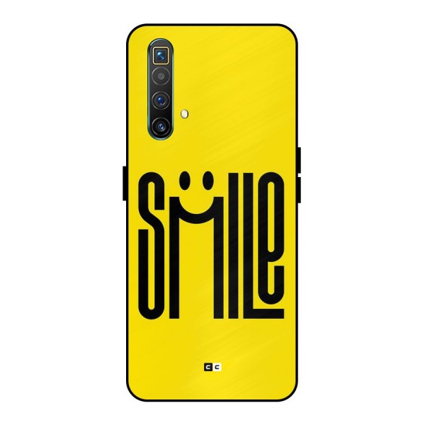 Awesome Smile Metal Back Case for Realme X3