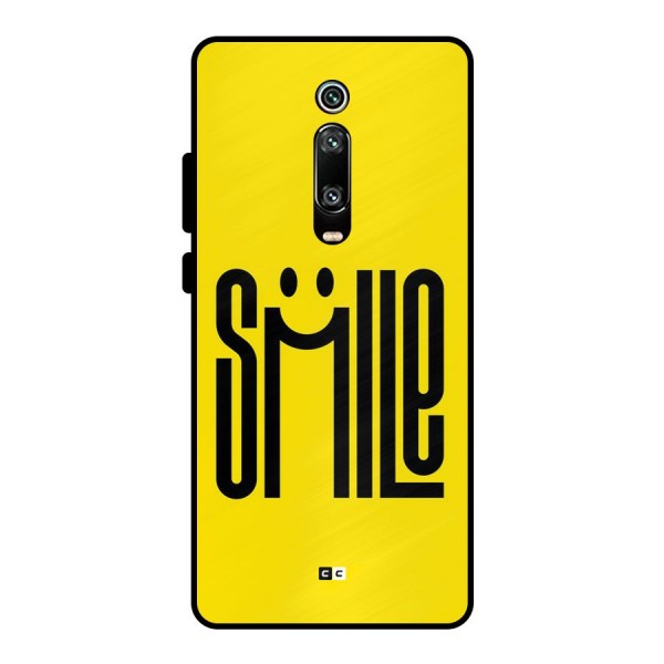 Awesome Smile Metal Back Case for Redmi K20 Pro