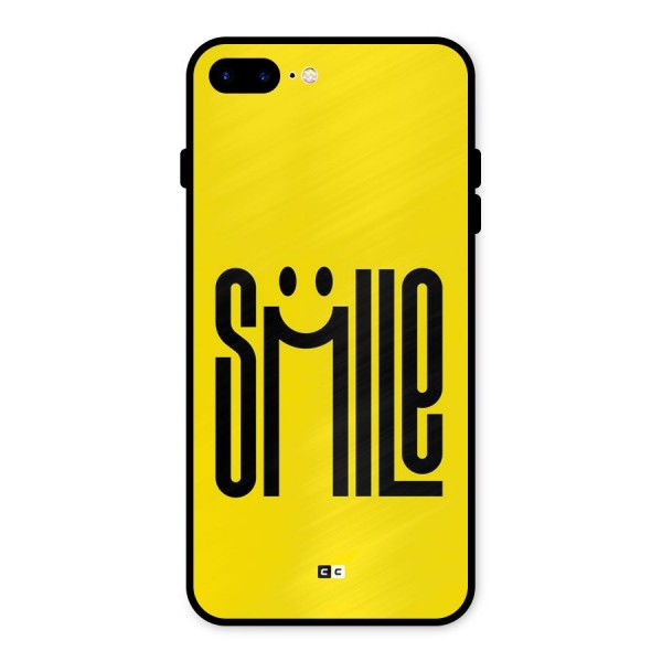 Awesome Smile Metal Back Case for iPhone 7 Plus