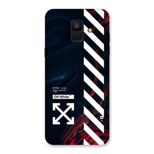 Awesome Stripes Back Case for Galaxy A6 (2018)
