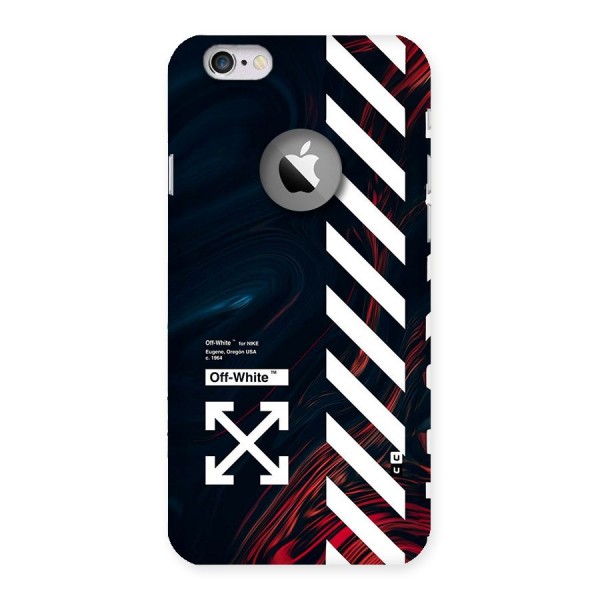 Awesome Stripes Back Case for iPhone 6 Logo Cut