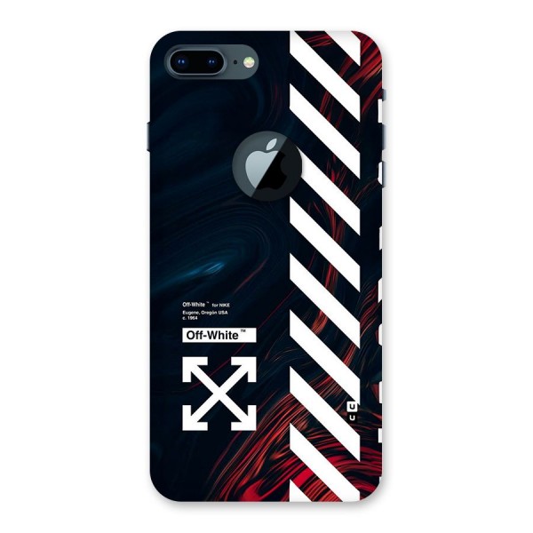 Awesome Stripes Back Case for iPhone 7 Plus Logo Cut