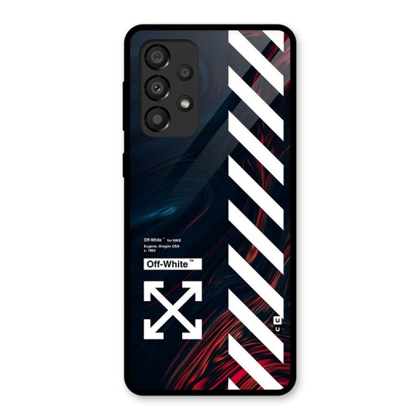 Awesome Stripes Glass Back Case for Galaxy A33 5G