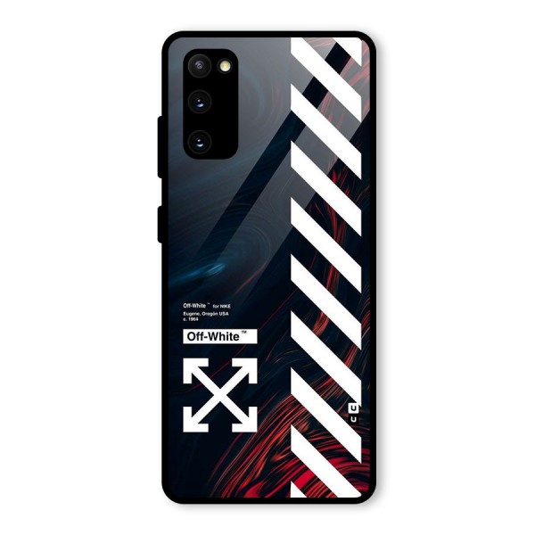 Awesome Stripes Glass Back Case for Galaxy S20 FE 5G