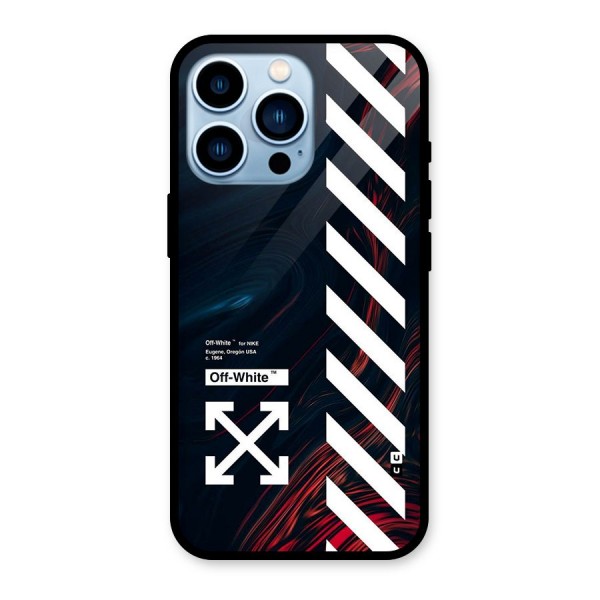 Awesome Stripes Glass Back Case for iPhone 13 Pro
