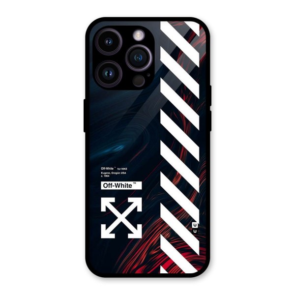 Awesome Stripes Glass Back Case for iPhone 14 Pro Max