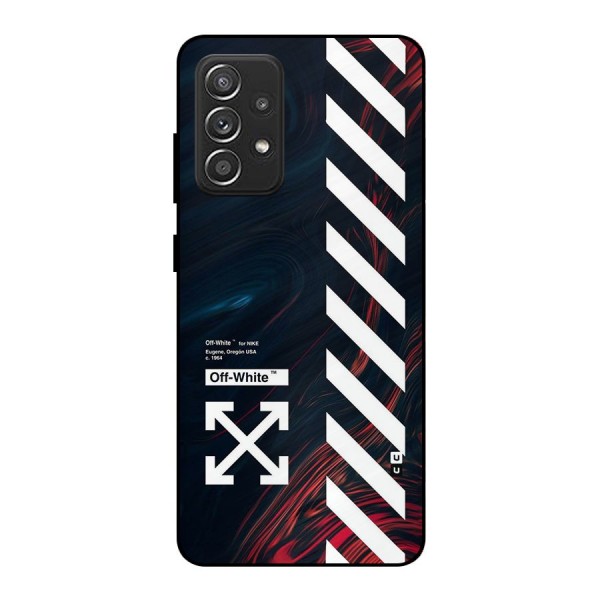 Awesome Stripes Metal Back Case for Galaxy A52