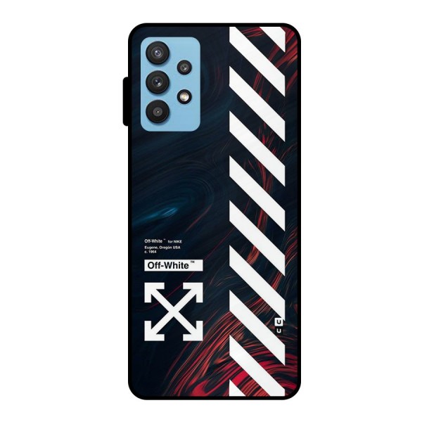 Awesome Stripes Metal Back Case for Galaxy M32 5G