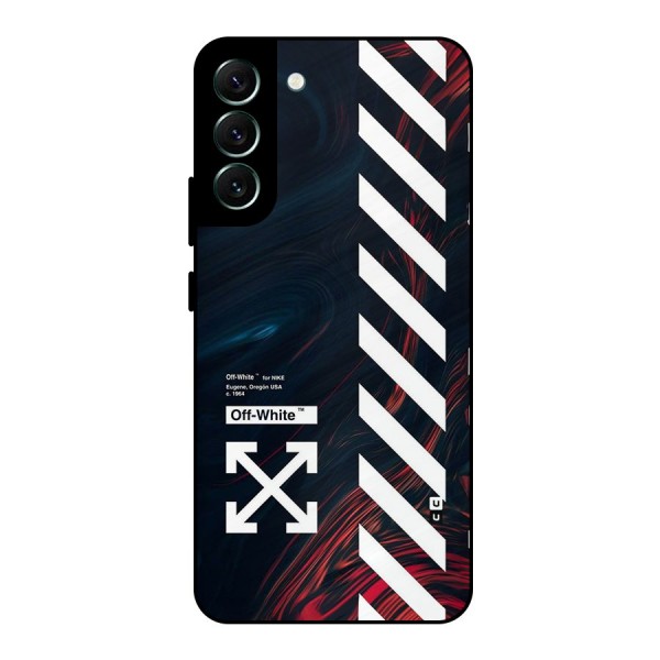 Awesome Stripes Metal Back Case for Galaxy S22 Plus 5G