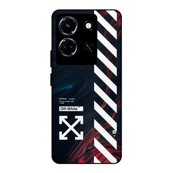 Awesome Stripes Metal Back Case for Infinix Note 30 5G