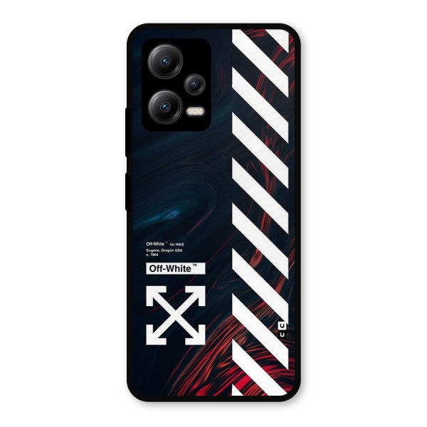 Awesome Stripes Metal Back Case for Poco X5