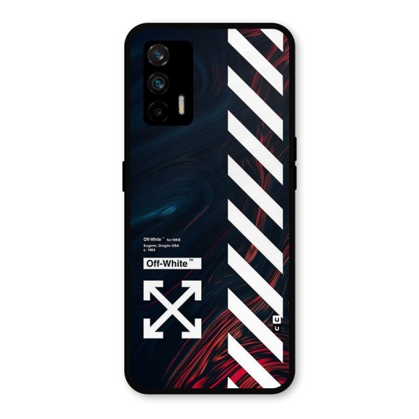 Awesome Stripes Metal Back Case for Realme X7 Max