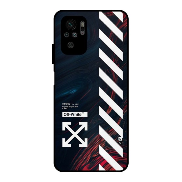 Awesome Stripes Metal Back Case for Redmi Note 10S
