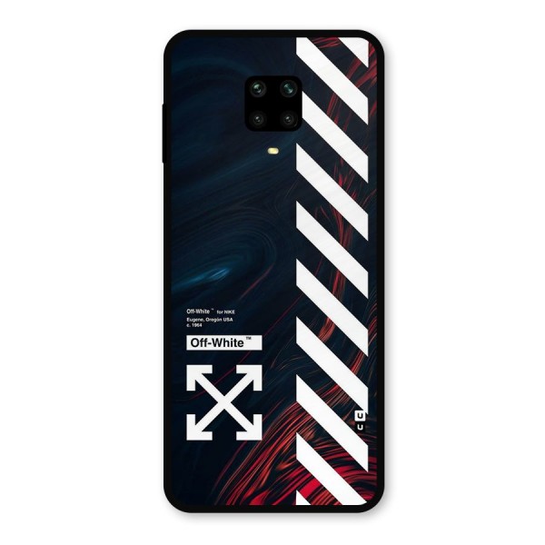 Awesome Stripes Metal Back Case for Redmi Note 9 Pro Max