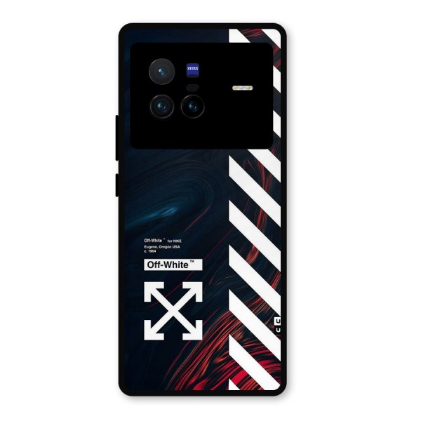 Awesome Stripes Metal Back Case for Vivo X80