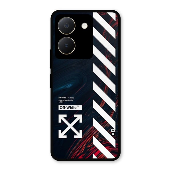 Awesome Stripes Metal Back Case for Vivo Y36