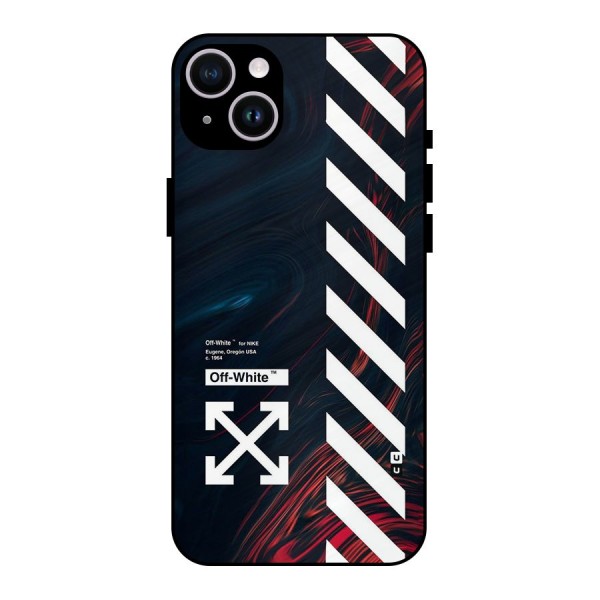 Awesome Stripes Metal Back Case for iPhone 14 Plus