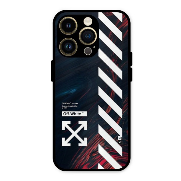 Awesome Stripes Metal Back Case for iPhone 14 Pro