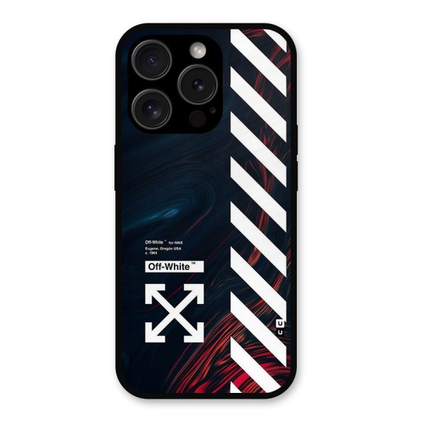 Awesome Stripes Metal Back Case for iPhone 15 Pro