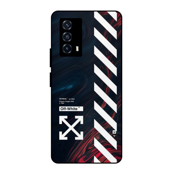 Awesome Stripes Metal Back Case for iQOO Z5
