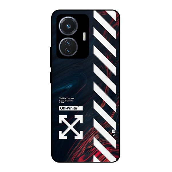 Awesome Stripes Metal Back Case for iQOO Z6 44W