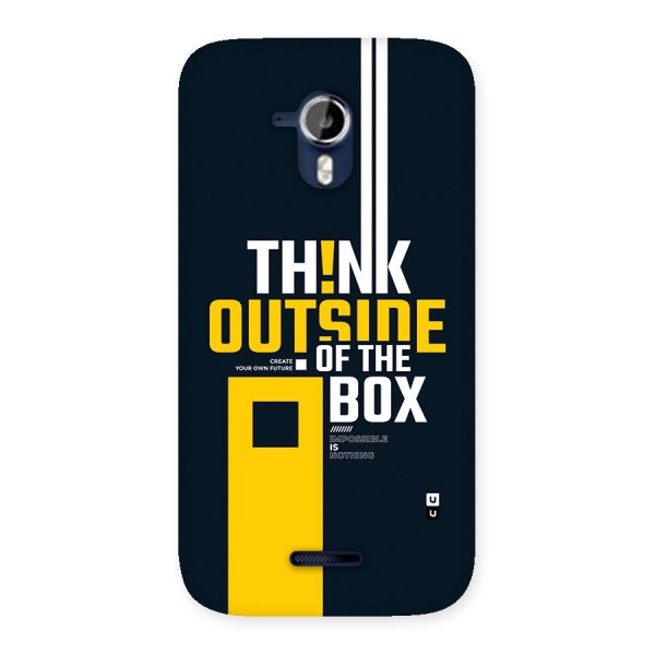 Awesome Think Out Side Back Case for Canvas Magnus A117