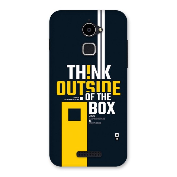 Awesome Think Out Side Back Case for Coolpad Note 3 Lite