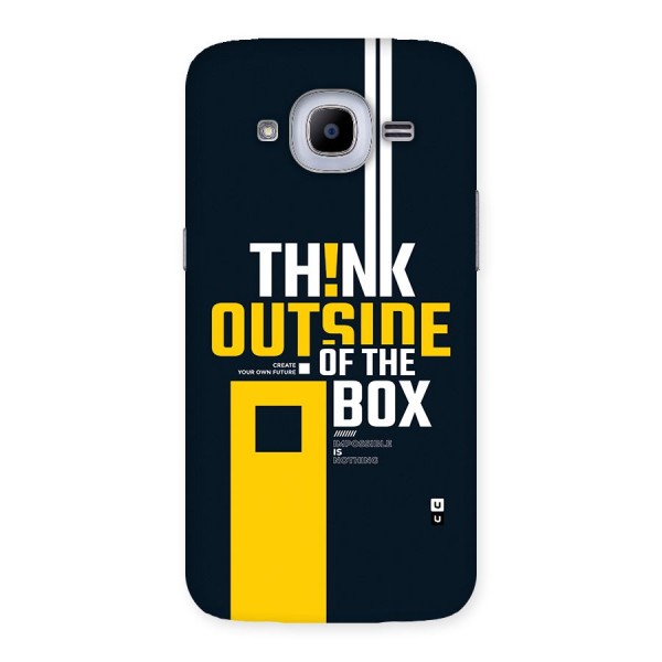 Awesome Think Out Side Back Case for Galaxy J2 2016