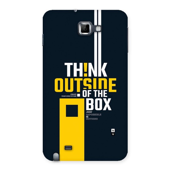 Awesome Think Out Side Back Case for Galaxy Note