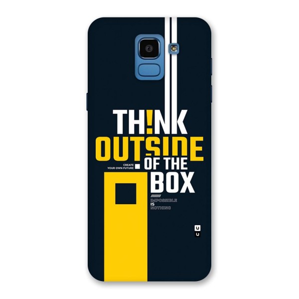 Awesome Think Out Side Back Case for Galaxy On6