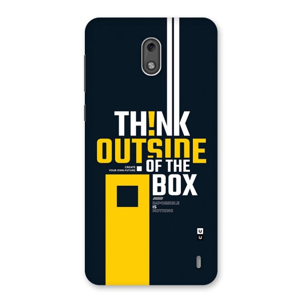 Awesome Think Out Side Back Case for Nokia 2