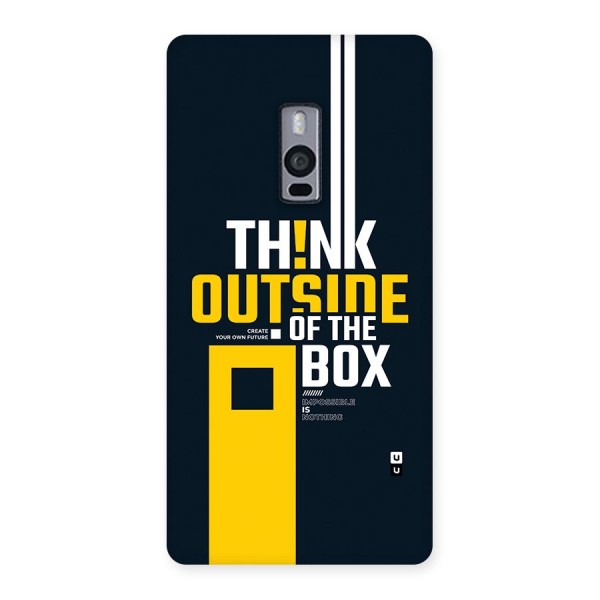 Awesome Think Out Side Back Case for OnePlus 2