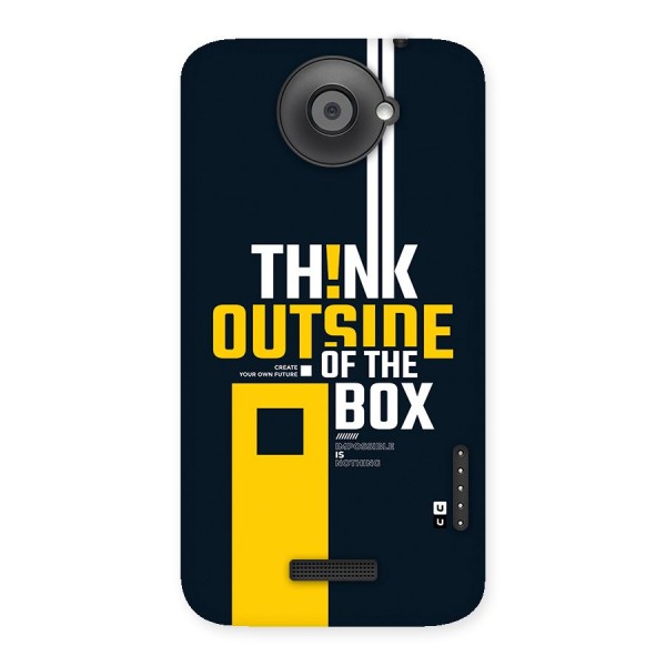 Awesome Think Out Side Back Case for One X