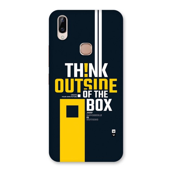 Awesome Think Out Side Back Case for Vivo Y83 Pro