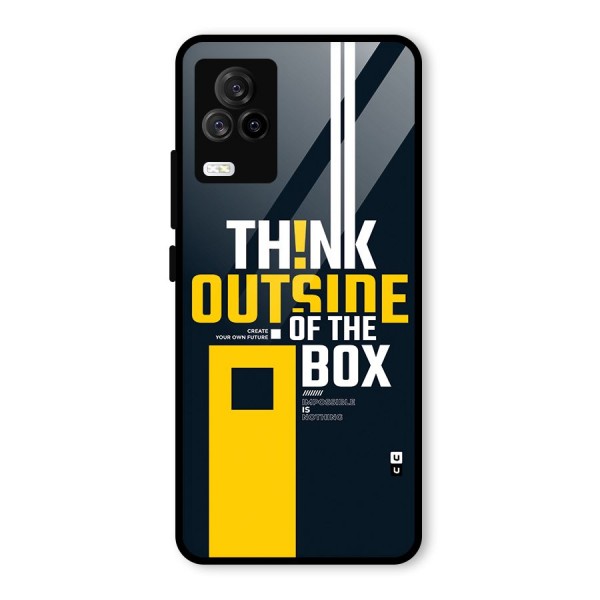 Awesome Think Out Side Glass Back Case for Vivo iQOO 7 Legend 5G