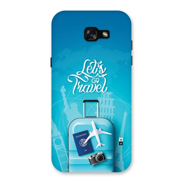 Awesome Travel Bag Back Case for Galaxy A7 (2017)