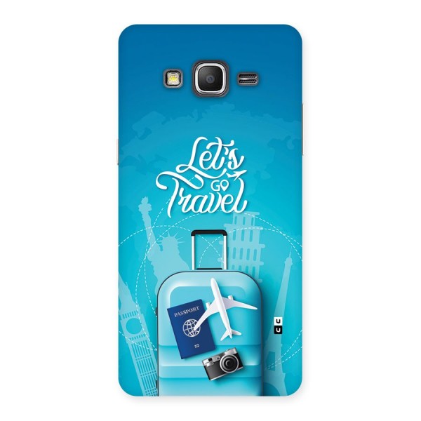 Awesome Travel Bag Back Case for Galaxy Grand Prime