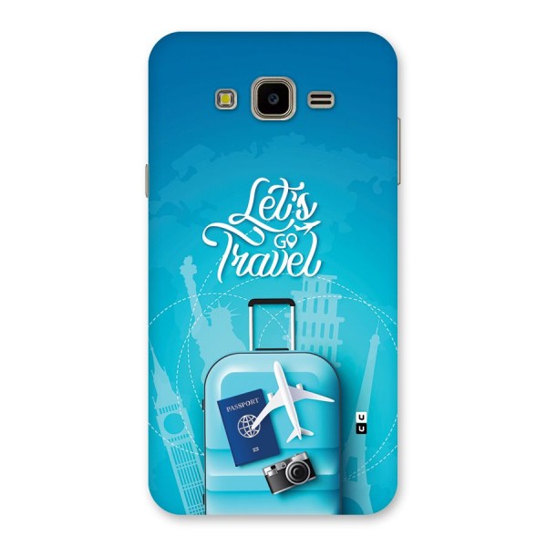 Awesome Travel Bag Back Case for Galaxy J7 Nxt