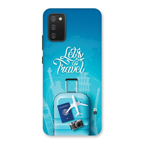 Awesome Travel Bag Back Case for Galaxy M02s