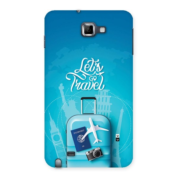 Awesome Travel Bag Back Case for Galaxy Note