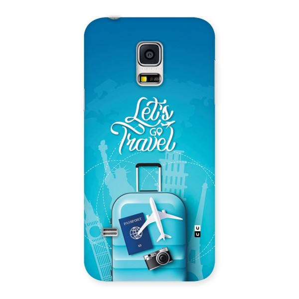 Awesome Travel Bag Back Case for Galaxy S5 Mini