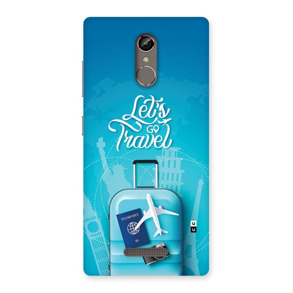 Awesome Travel Bag Back Case for Gionee S6s